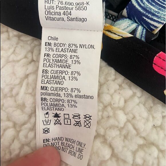 ROXY DREAMING DAY ADJUSTABLE STRAPS BIKINI TOP Size L - Picture 7 of 11